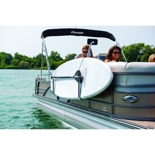  SurfStow 50053 SUPRAX Square Rail Pontoon Mount, metallic, Single Board