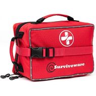 [아마존베스트]Surviveware Large First Aid Kit & Added Mini Kit