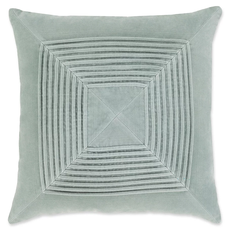  Surya Akira Textural Square Throw Pillow