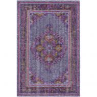 Surya Zahra ZHA-4001 Hand Knotted Classic Accent Rug, 2 by 3-Feet
