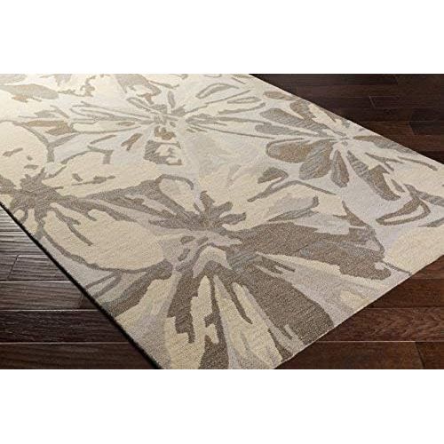  Surya ATH-5135 Hand Tufted Floral and Paisley Accent Rug, 2-Feet by 4-Feet Hearth