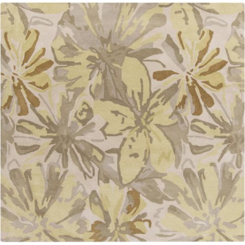  Surya ATH-5135 Hand Tufted Floral and Paisley Accent Rug, 2-Feet by 4-Feet Hearth