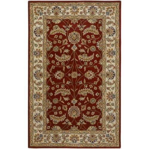  Surya Caesar CAE-1003 Classic Hand Tufted 100% Wool Coffee Bean 9 x 12 Traditional Area Rug