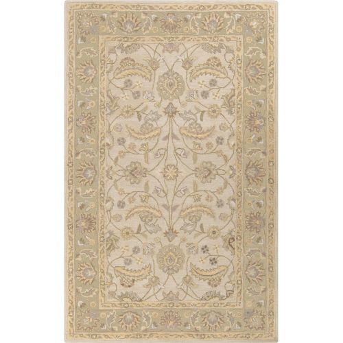  Surya Caesar CAE-1003 Classic Hand Tufted 100% Wool Coffee Bean 9 x 12 Traditional Area Rug