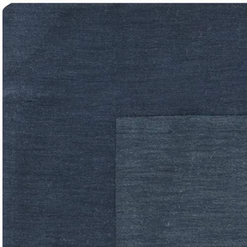  Surya Mystique M-309 Transitional Hand Loomed 100% Wool Midnight Blue 8 Square Area Rug