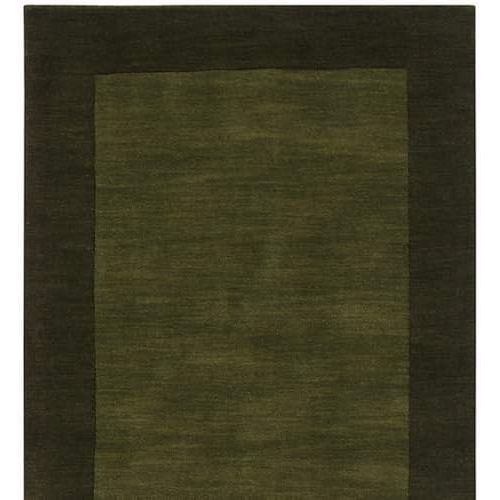  Surya Mystique M-309 Transitional Hand Loomed 100% Wool Midnight Blue 8 Square Area Rug