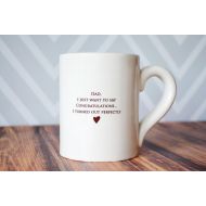 /Susabellas Funny Dad Gift, Dad Birthday Gift, Dad Gift Idea - Jumbo Coffee Mug - Dad, I Just Want To Say Congratulations... I Turned Out Perfectly