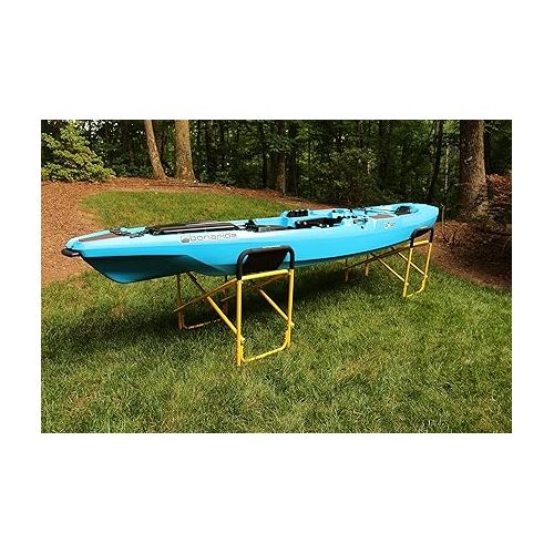  Suspenz Kayak Canoe Stands Foldable, Portable, Big Catch Super Duty Work Stations with Slings, Model (55-0130)