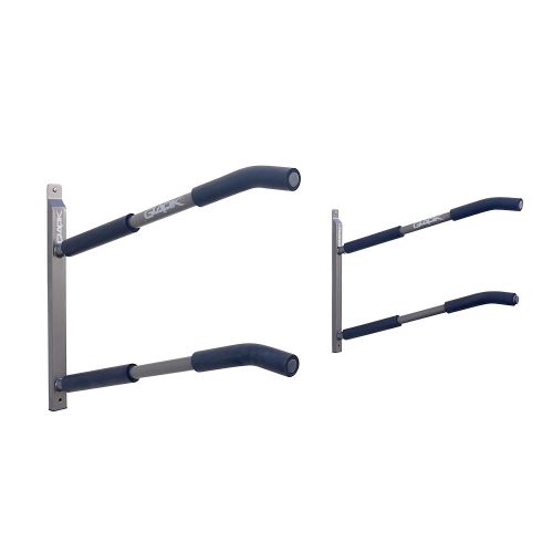  Suspenz Glacik Universal Wall Mount Rack Storage with Padded Arms for 2 SUP Paddle Boards