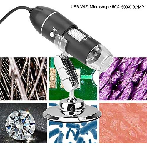  [아마존베스트]Sutinna Computer Magnifier 50X 500X Adjustable Microscope Easy to use Microscope for Computer Detection of Industrial PCB Jewelry Testing