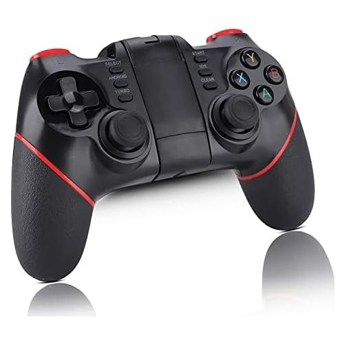  [아마존베스트]Sutinna Wireless Gaming Controller, T6 Bluetooth 4.0 Gamepad Joystick for Smartphones/Tablets/Smart TV/Set-Top Box/PC/PS3 Game Console