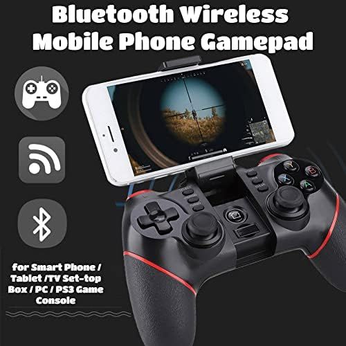  [아마존베스트]Sutinna Wireless Gaming Controller, T6 Bluetooth 4.0 Gamepad Joystick for Smartphones/Tablets/Smart TV/Set-Top Box/PC/PS3 Game Console