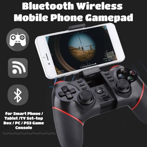  [아마존베스트]Sutinna Wireless Gaming Controller, T6 Bluetooth 4.0 Gamepad Joystick for Smartphones/Tablets/Smart TV/Set-Top Box/PC/PS3 Game Console