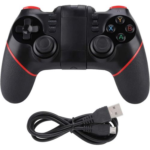  [아마존베스트]Sutinna Wireless Gaming Controller, T6 Bluetooth 4.0 Gamepad Joystick for Smartphones/Tablets/Smart TV/Set-Top Box/PC/PS3 Game Console