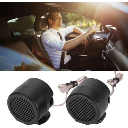  Suuonee Car Speaker, Audio 12 V 500 W Mini Car Speaker Audio Tweeter 165 mm 91 dB Speaker Car Speaker Black