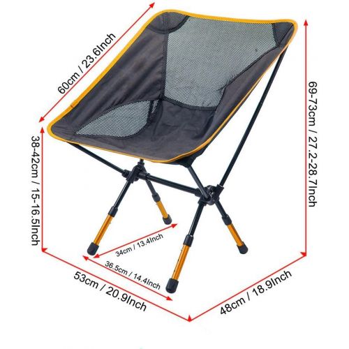  Hi Suyi Portable Lightweight Heavy Duty Folding Outdoor Picnic Beach Travel Fishing Camping Chair Stool Backpacking Chairs,Durable 600D Thicken Oxford Cloth,Sturdy Aluminum Alloy F캠핑 의자