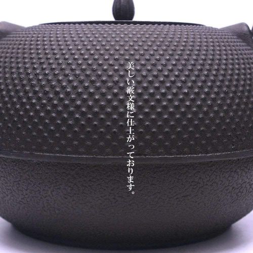  Suyika Japanese Tetsubin Cast Iron Teapot Tea Kettle pot with Stainless Steel Infuser for Stovetop Safe Coated with Enameled Interior