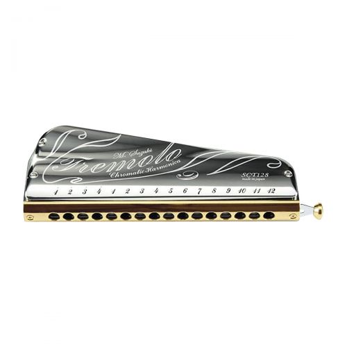  Suzuki SC-128 Tremolo Chromatic Harmonica RANGE C-D4