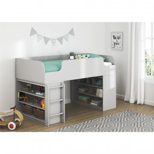  Svitlife Raven Grey Bookcase Bookcase Grey Shelf Storage Gray Bookshelf Furniture 5 9 Adjustable