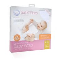 Safe T Sleep Sleepwrap Babywrap Swaddle: Large Travel Model, Fits: Cot/Crib to Standard NZ King Bed, for Babies Aged Newborn to 2 Years Plus