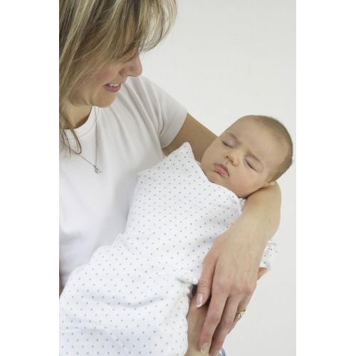  SwaddleDesigns Ultimate Swaddle, X-Large Receiving Blanket, Made in USA Premium Cotton...