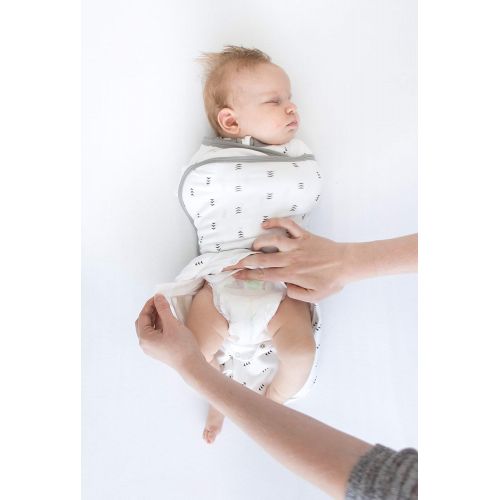  SwaddleDesigns Omni Swaddle Sack with Wrap and Arms Up Sleeves and Mitten Cuffs, Tiny Arrows,...