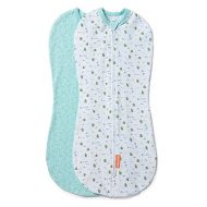 SwaddleMe by Ingenuity Pod - Size Small/Medium, 0-3 Months, 2 Count (Pack of 1) (Little Bees)