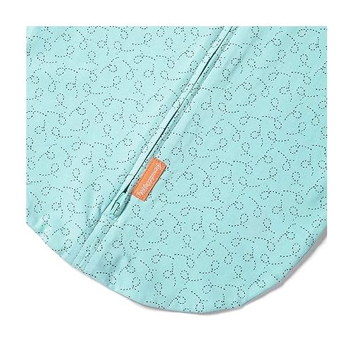  SwaddleMe by Ingenuity Pod - Size Small/Medium, 0-3 Months, 2 Count (Pack of 1) (Little Bees)