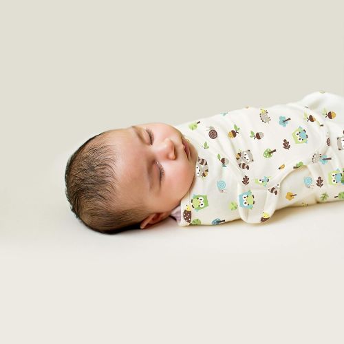  SwaddleMe Original Swaddle 2-PK, Woodland Friends (LG)