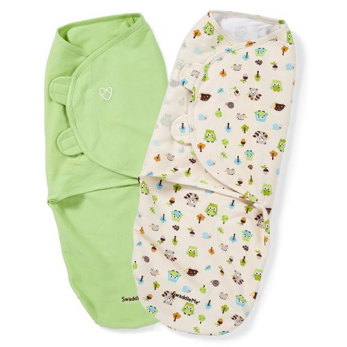  SwaddleMe Original Swaddle 2-PK, Woodland Friends (LG)