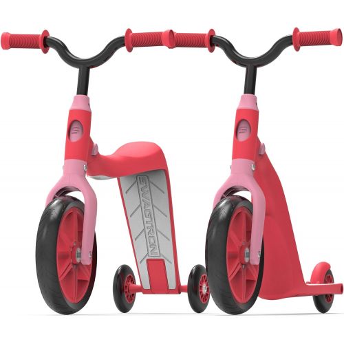 스웩트론 Swagtron K6 Toddler Scooter, Convertible 4-in-1 Ride-On Balance Trike & Training Bike