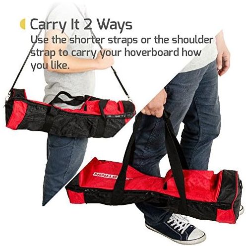 스웩트론 Swagtron Hands-Free Smart Board Backpack Strap Carry Bag - for T1 and T5, and Most Other Hoverboards