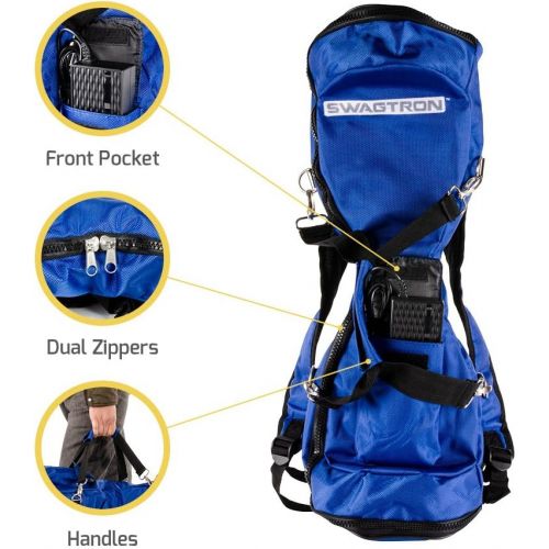 스웩트론 Swagtron Hands-Free Smart Board Backpack Strap Carry Bag - for T1 and T5, and Most Other Hoverboards
