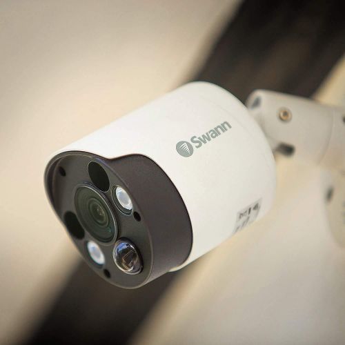  [아마존베스트]Swann Security Camera System CCTV, 4 Camera 8 Channels POE NVR 4K Ultra HD Video Surveillance, Weather-Proof for Indoor or Outdoor Use, SWNVK-886804FB