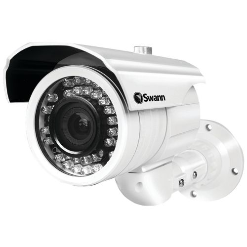  Swann SWPRO-980CAM-US Ultimate Optical Zoom Security Camera, Night Vision 131 (White)