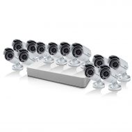 Swann 16 Channel 960H Security System w 1TB Hard Drive, 12 700TVL Cameras, 82 Night Vision