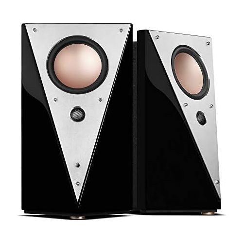  Swan Speakers - M200MKIII+ - Powered 2.0 Bluetooth Bookshelf Speakers - HiFi speakers - 1.1 Dome Tweeters - 5.25 Midbass Drivers - Solid Wood Cabinet - Highly Detailed Playback of