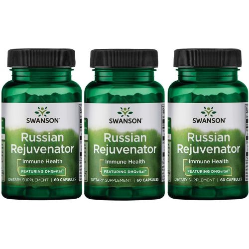  Swanson Russian Rejuvenator 60 Caps 3 Pack