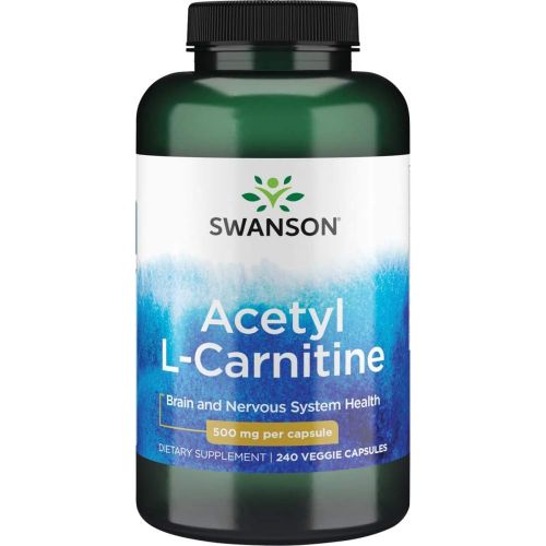  Swanson Premium Acetyl L-Carnitine 500 mg 240 Caps