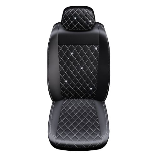 스와로브스키 Premium Diamond Seat Cover with Crystals from Swarovski, Black