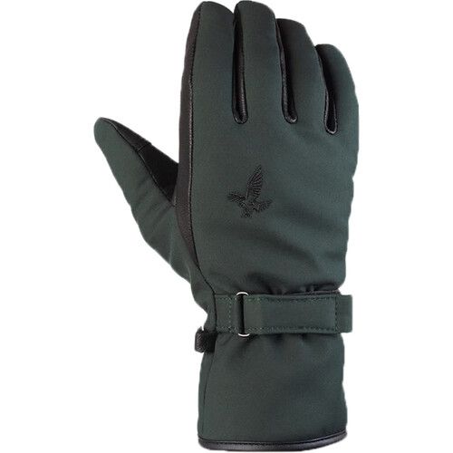 스와로브스키 Swarovski Insulated Gloves (Dark Green, 8.5)