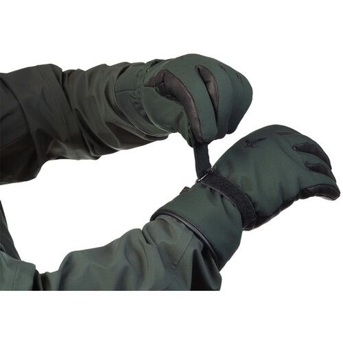 스와로브스키 Swarovski Insulated Gloves (Dark Green, 9.5)