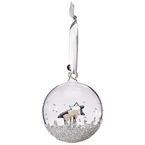 스와로브스키 Swarovski Christmas Ball Ornament, A. E. 2018, Frosted Crystal