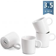 [아마존 핫딜] Sweese 409.101 Porcelain Espresso Cups - 3.5 Ounce - Set of 4, White