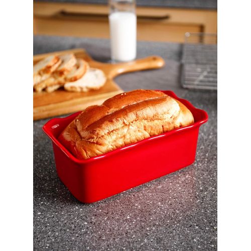  [아마존베스트]Sweese 519.103 Porcelain loaf pan for Baking, Non-Stick Bread Pan Cake Pan, Perfect for Bread and Meat, 9 x 5 inches, Navy