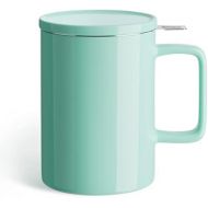 [아마존베스트]Sweese 205.110 Porcelain Tea Mug with Infuser and Lid - 14 OZ, Lilac