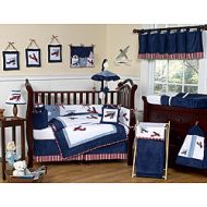 Sweet Jojo Designs Aviator 9-piece Crib Bedding Set by Sweet Jojo Designs