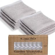 [아마존베스트]Sweet Child SWEET CHILD Bamboo Baby Washcloths (Bonus 8-Pack) - Premium Extra Soft & Absorbent Towels for...