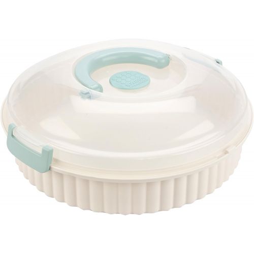  Sweet Creations, vented, locking multi purpose pie carrier, cookies, party platter: Kitchen & Dining