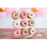 Sweet Details Party Co. Acrylic Donut Wall - Holds up to 18 Donuts - for Centerpiece, Wedding, Birthday Party, Baby Shower, Bachelorette, Dessert Table, Brunch, Bagels